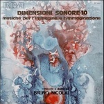 Dimensioni Sonore 10 - Musiche Per L'Immagine E L'Immaginazione