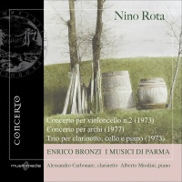 Concerto per violoncello n.2 (1973) | Concerto per archi (1977) | Trio per clarinetto, cello e piano (1973)